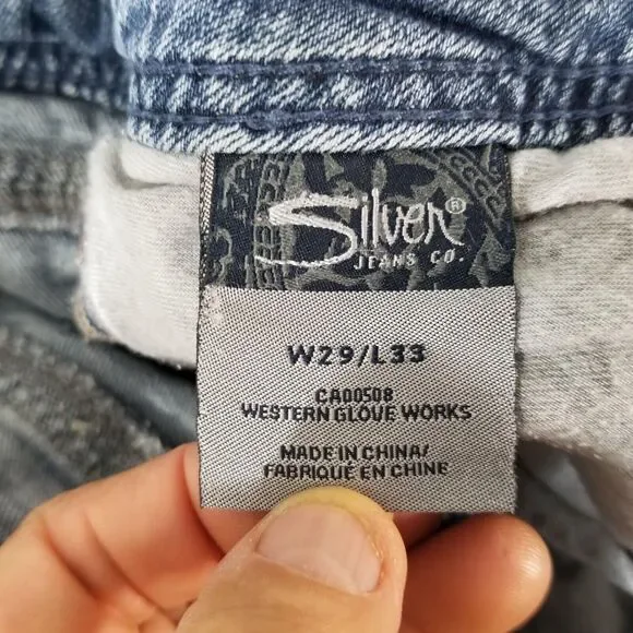 Silver Jeans Women's Boot Cut Light Blue - Picture 14 of 15